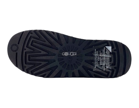 Женские прозрачные мини угги Classic Clear Mini Natural White