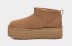 Женские ультра мини угги на платформе UGG Classic Ultra Mini Platform