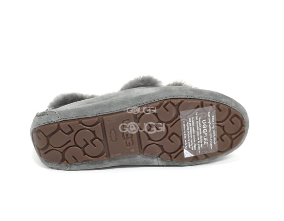 Женские мокасины Alena Pom Pom Grey