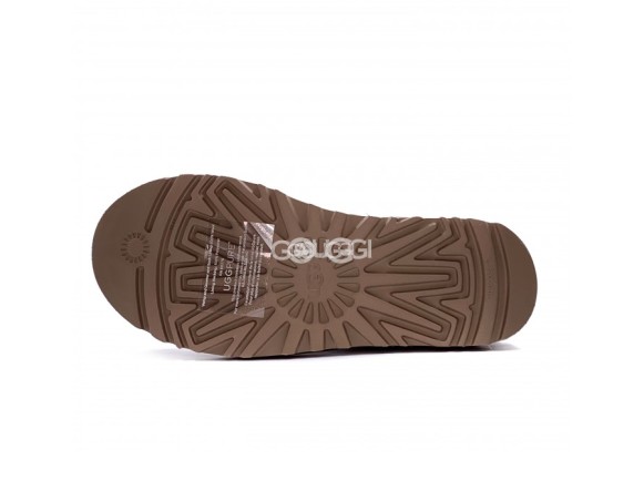 Женские мини угги Mini Khaki