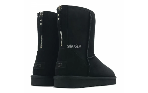 Мужские угги на молнии UGG One ZIP MENS Black