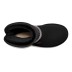 Женские короткие угги Classic Short Crescent - Black