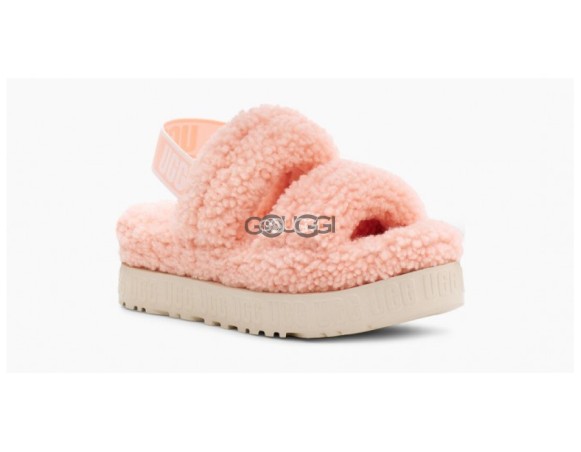 Женские сандалии Oh Fluffita Slide Pink Dusk