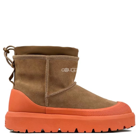 Мужские мини угги с галошами Ugg Mens Classic Mini Weather Hybrid Orange