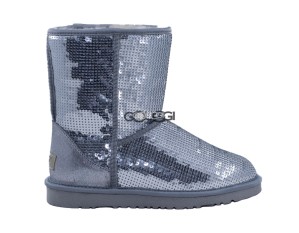 Classic Short Sparkles Silver