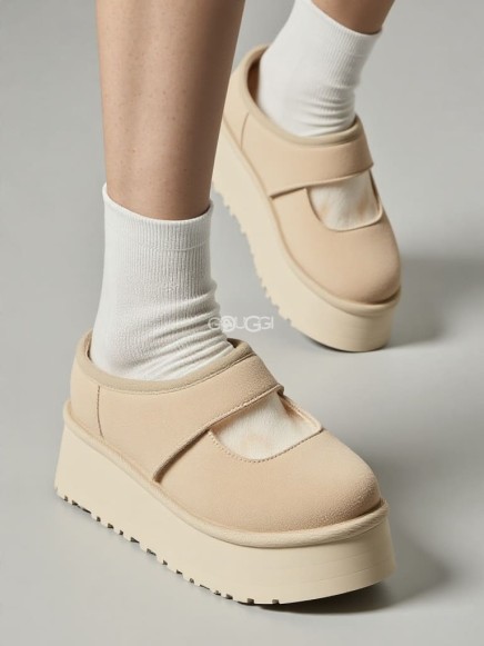 Женские слипоны Ugg Bea Mary Jane Mustard Seed