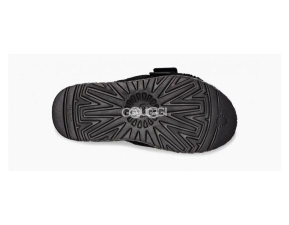 Женские тапочки на платформе Fluffita Platform - Black