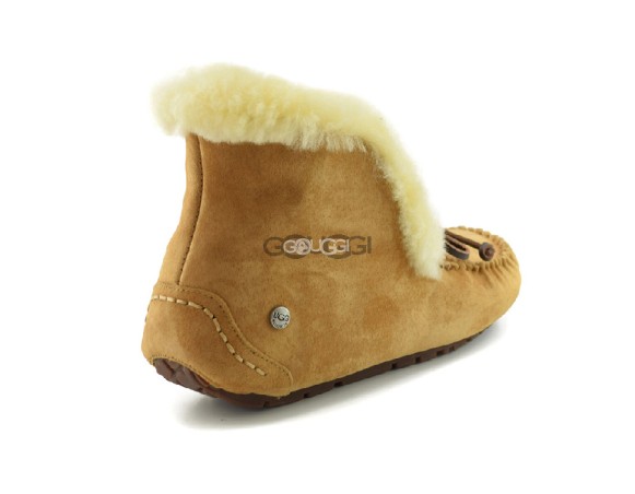 Женские мокасины Alena Chestnut