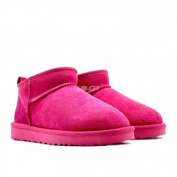 Женские ультра мини угги Ugg Ultra Mini - Taffy Pink
