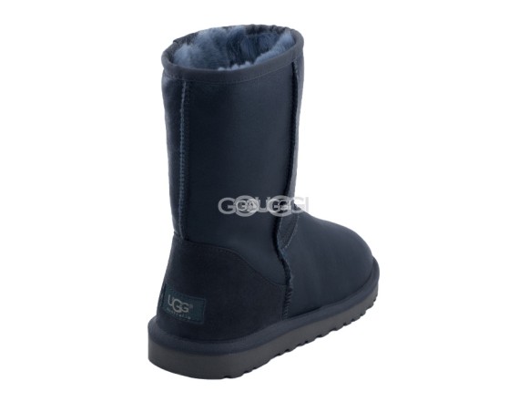 Мужские короткие угги Classic Short Metallic Grey