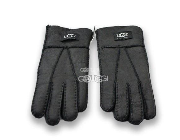 Перчатки UGG Black Leather