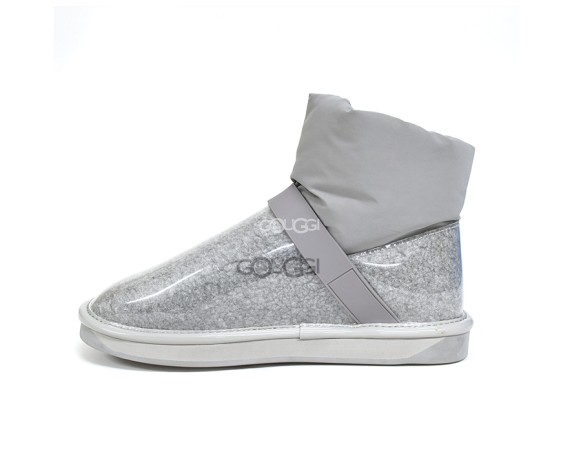Женские прозрачные угги Clear Quilty Boots Grey