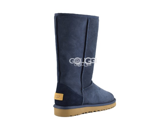 Женские высокие угги Classic Tall Navy II
