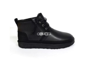 Neumel ZIP Leather - Black