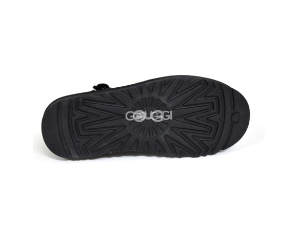 Мужские кожаные ботинки на молнии Neumel ZIP Leather - Black