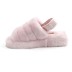 Женские сандалии Ugg Fluff Yeah Slide Light Pink