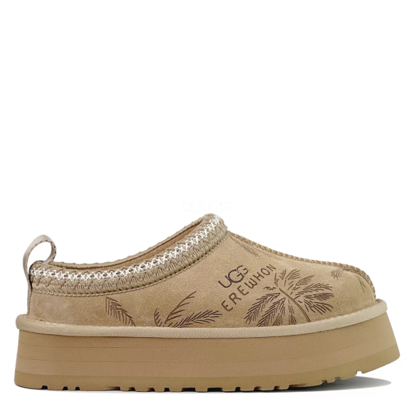 Женские слипоны Ugg Tazz Platform Erewhon Sand