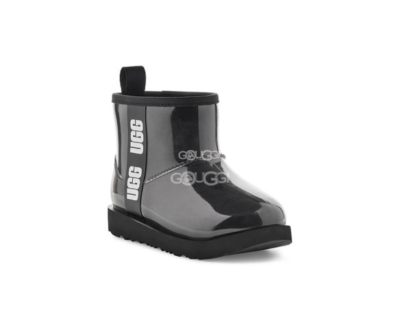 Детские прозрачные мини угги Kids Classic Clear Mini Black