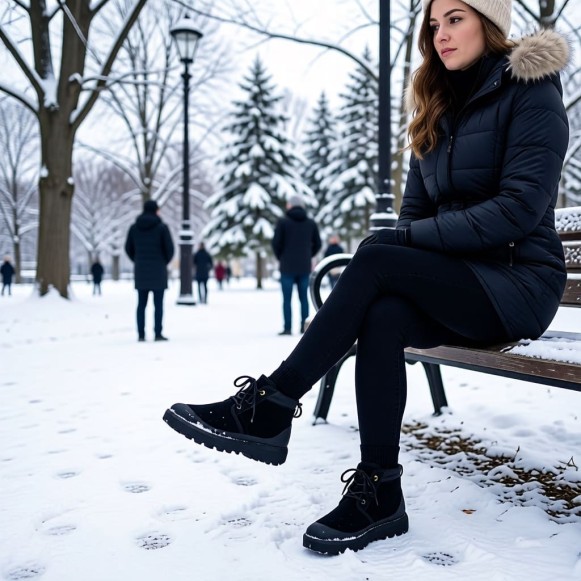 Женские ботинки Ugg Neumel Hybrid Black