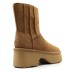 Женские угги на платформе Ugg Classic Twin Seam New Heights Chestnut