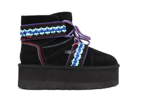 Classic Mini II Braid Platform - Black 