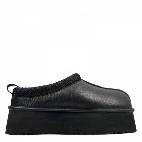 Женские кожаные угги на платформе Ugg Tazz Platform Leather Black