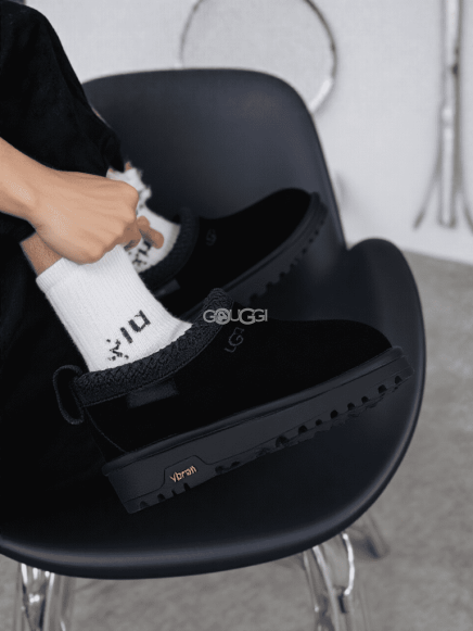 Женские слипоны Ugg Tasman Slipper Gtx Black