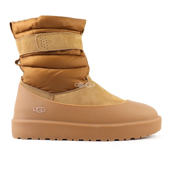 Женские короткие угги Ugg Classic Short Pull-on Weather Chestnut
