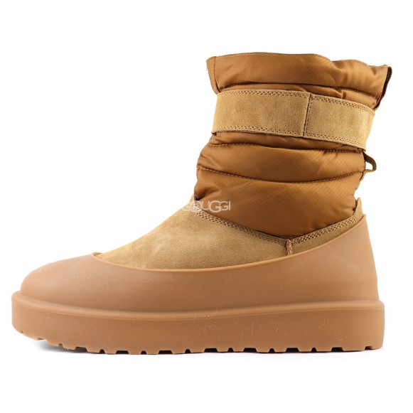 Женские короткие угги Ugg Classic Short Pull-on Weather Chestnut