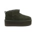 Женские ультра мини угги на платформе Ultra Mini Platform Boot - Forest Night