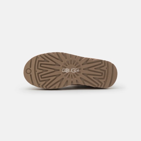 Женские ботинки на платформе UGG Neumel Platform Chelsea Chestnut