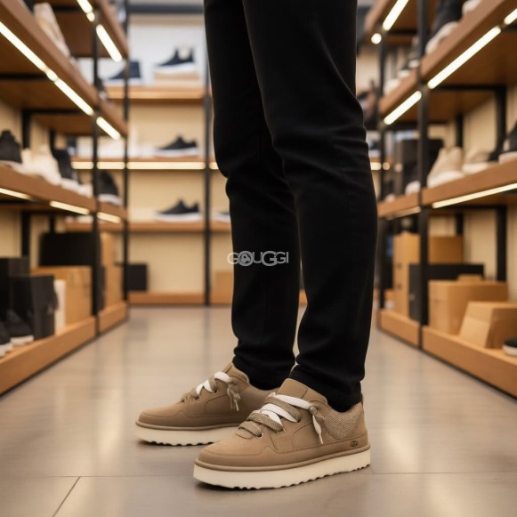 Мужские кроссовки Ugg Lo Lowmel Mens Mustard Seed