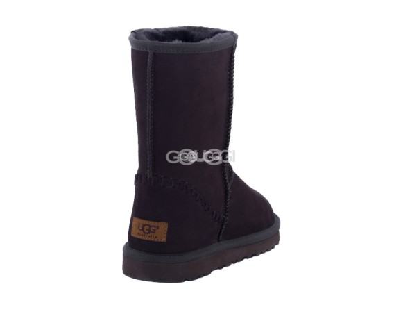 Мужские короткие угги Classic Short Deco Chocolate