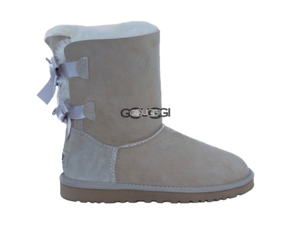 Женские угги с бантиками Bailey Bow Sand 