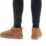Женские ультра мини угги Ultra mini Chestnut