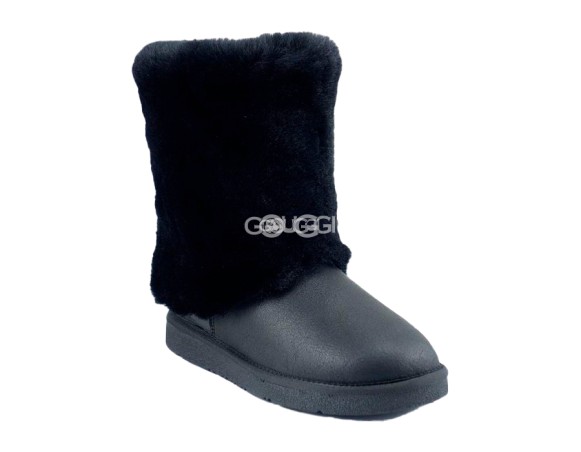 Женские короткие угги Short Maylin Patten Black