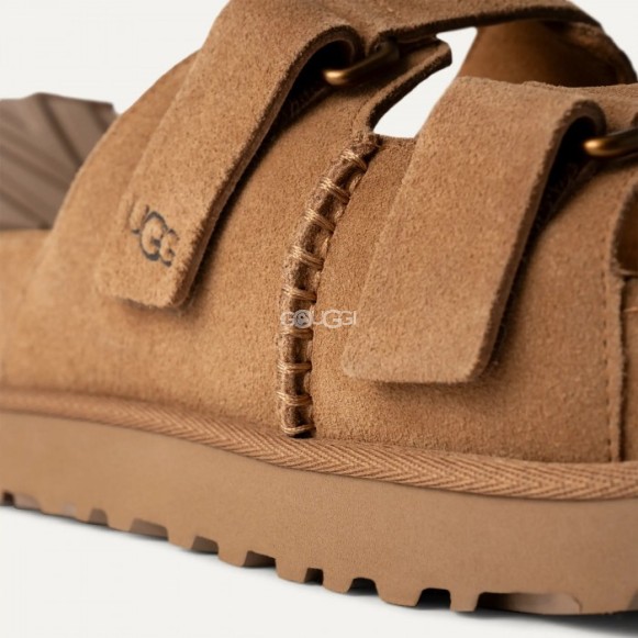 Женские шлепанцы Ugg Goldenstar Slide Chestnut