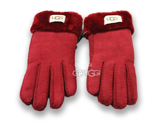 Женские перчатки UGG Red