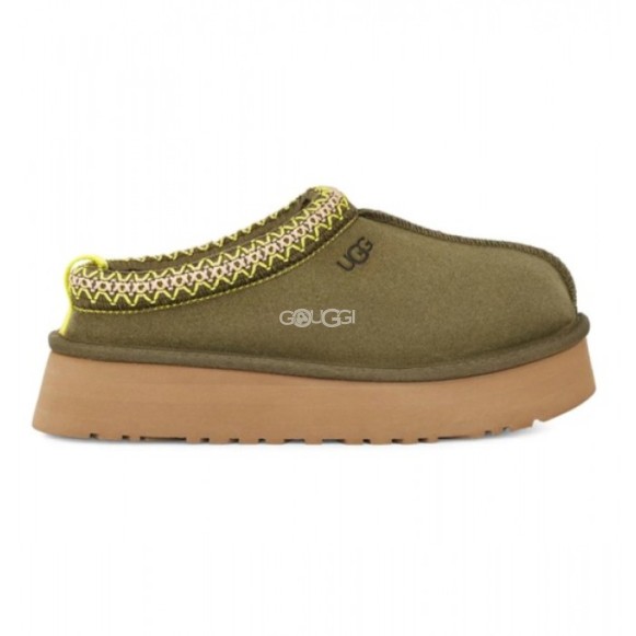 Женские слипоны Ugg Tasman Tazz Burnt Olive