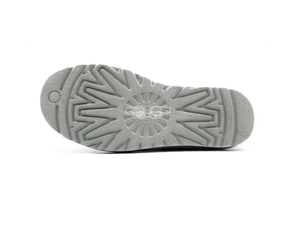 Женские ультра мини угги Ultra mini Grey Violet