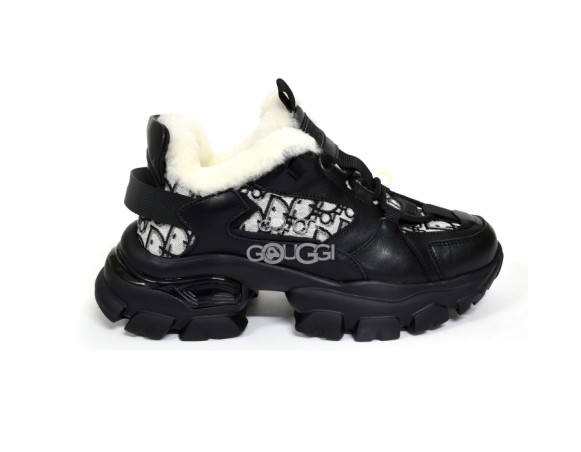 Женские кроссовки UGG Dior fh Black