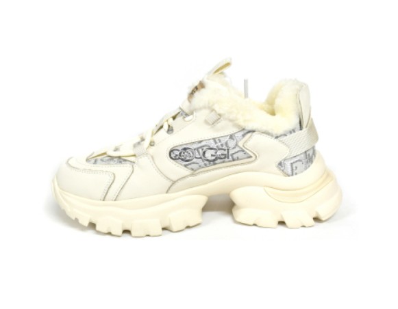 Женские кроссовки UGG Dior fh Beige