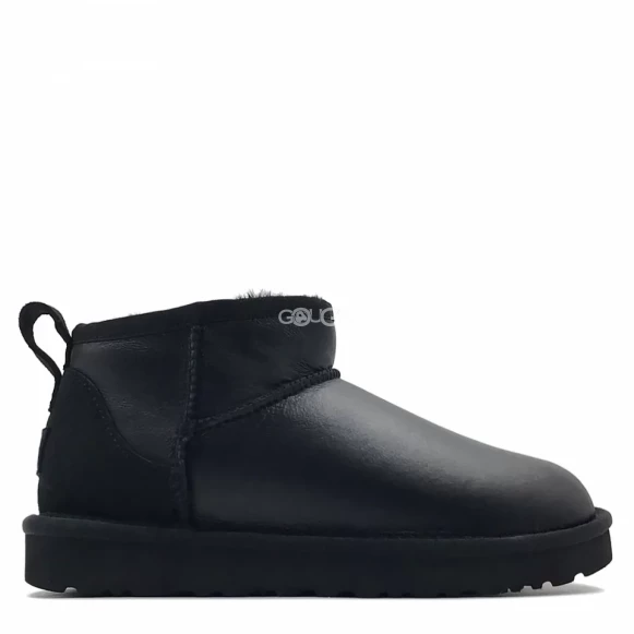 Женские ультра мини угги UGG Classic Ultra Mini Metallic Black