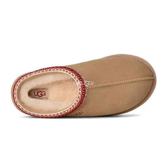 Женские слипоны Tasman Slippers Sand Dark Cherry
