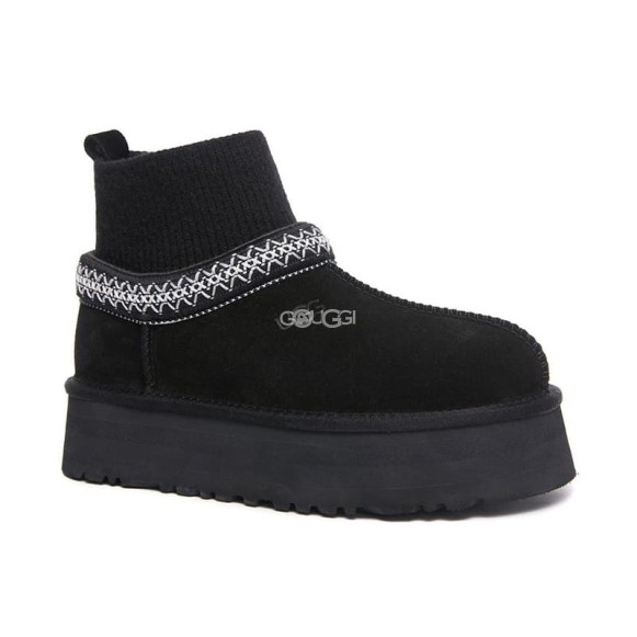 Женские слипоны Tazz Knit Black