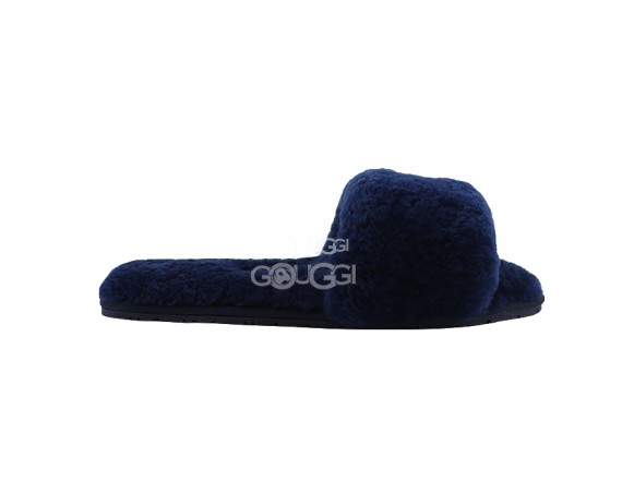 Женские тапочки Fluff Slide Slippers Navy