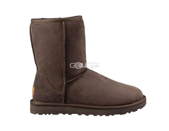 Женские короткие угги Classic Short Chocolate II