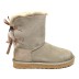Женские угги с бантиками Ugg Bailey Bow Beige