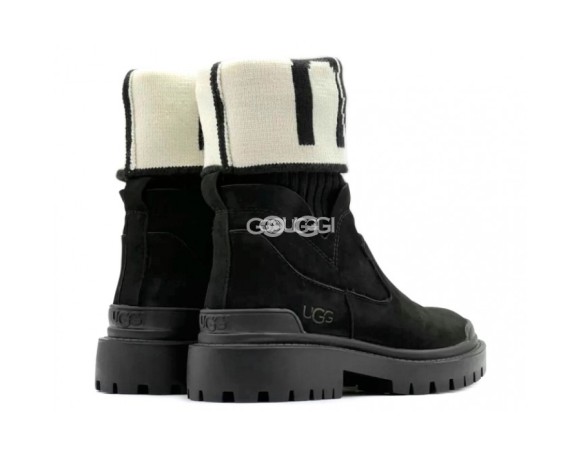 Женские ботинки Martin Knit - Black