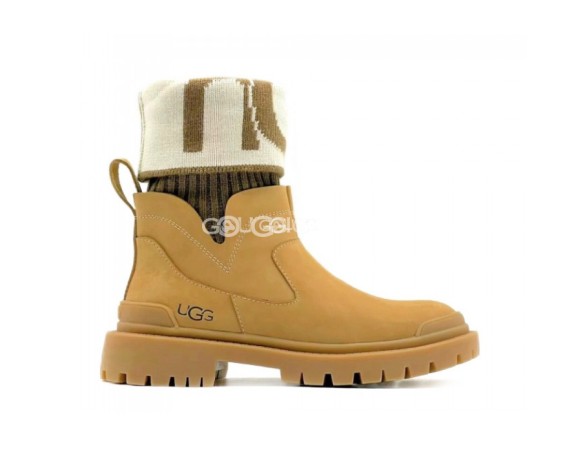 Женские ботинки Martin Knit - Chestnut